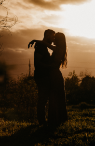 Couple, Silhouette, Love, Embrace
